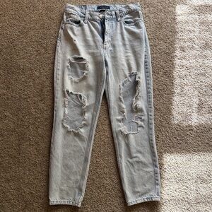 Aeropostale Distressed Mom Jeans